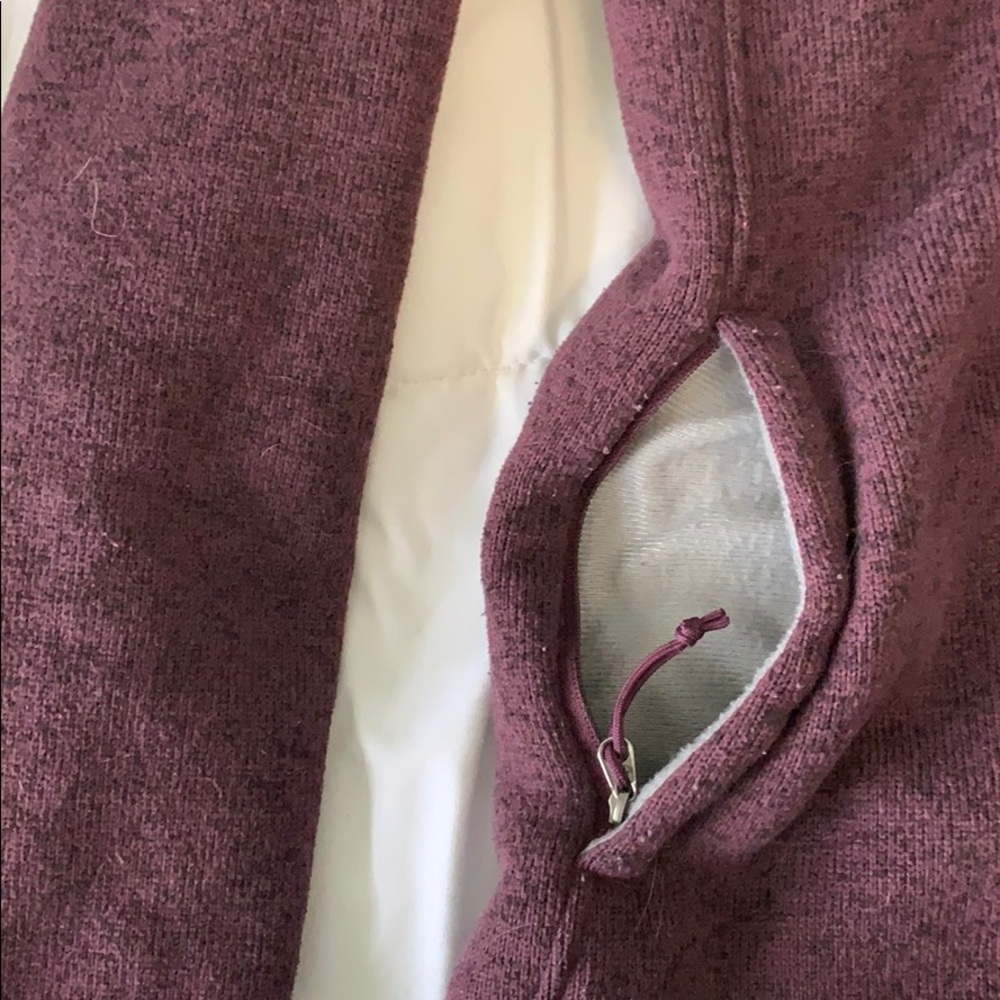 Maroon zip up jacket - Picture 3 of 3
